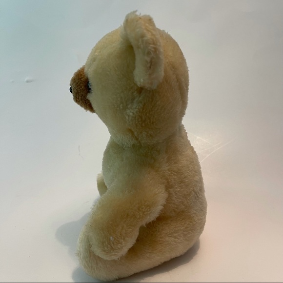 Vintage 1977 R. Dakin Small Stuffed Bear Wind Up Musical Lullaby Plush 8" Works - Picture 4 of 8